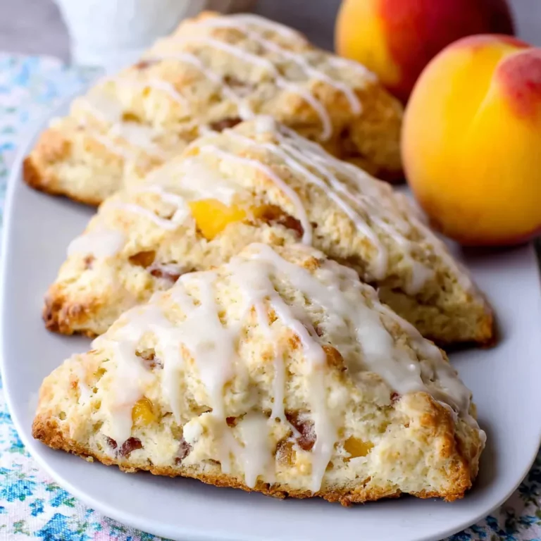 Peach Pie Scones