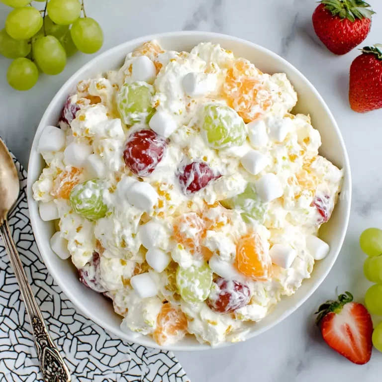 Pudding Fruit Salad