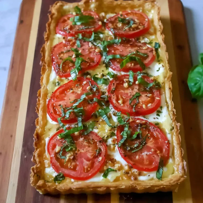 Puff Pastry Tomato Tart
