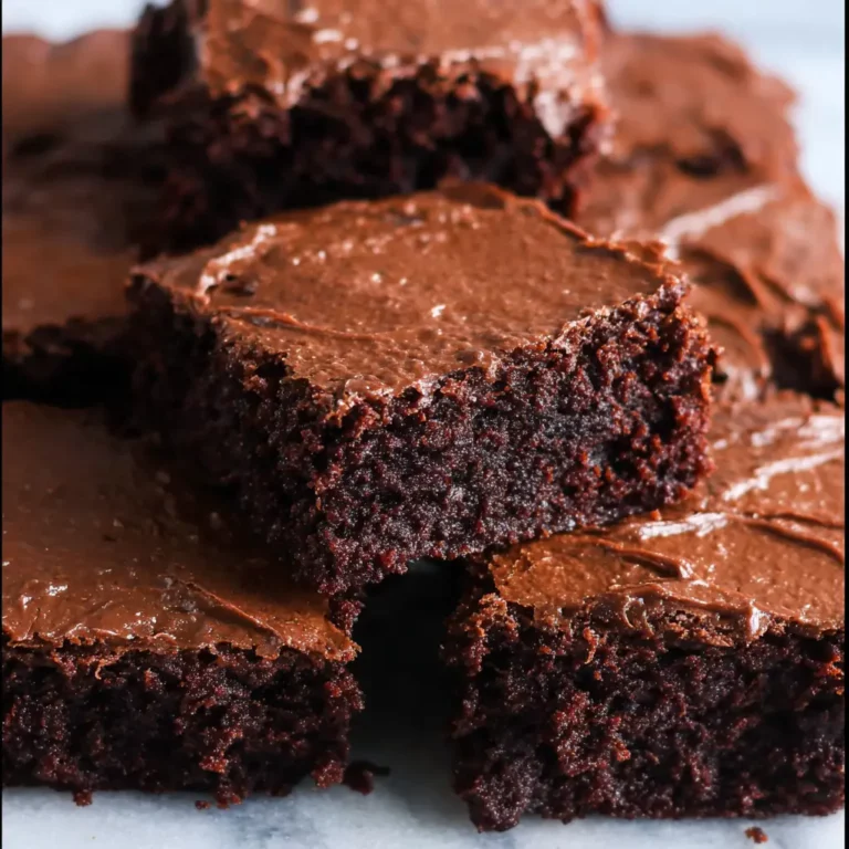 Rich Zucchini Brownies