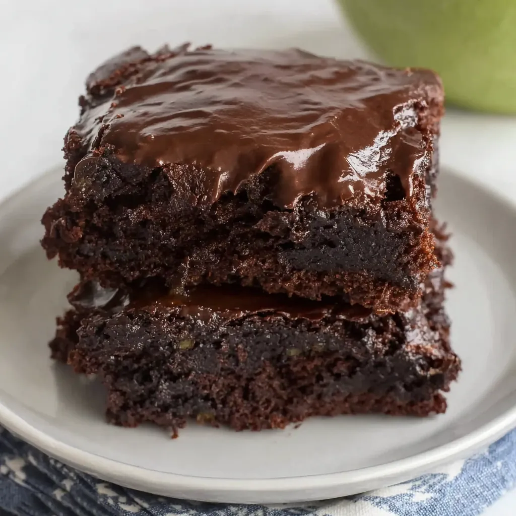 Rich Zucchini Brownies