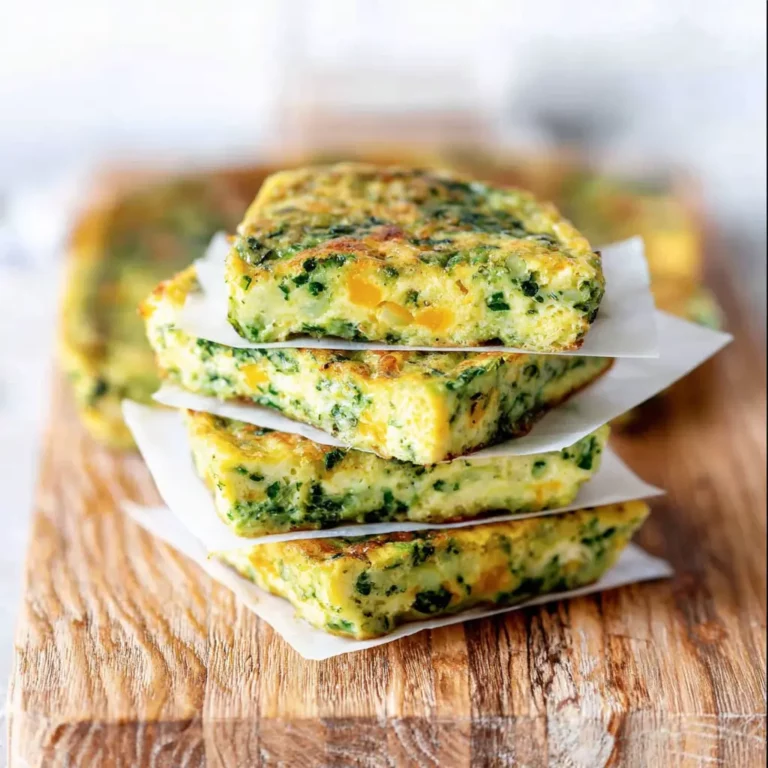 Spinach Zucchini Frittata Fingers