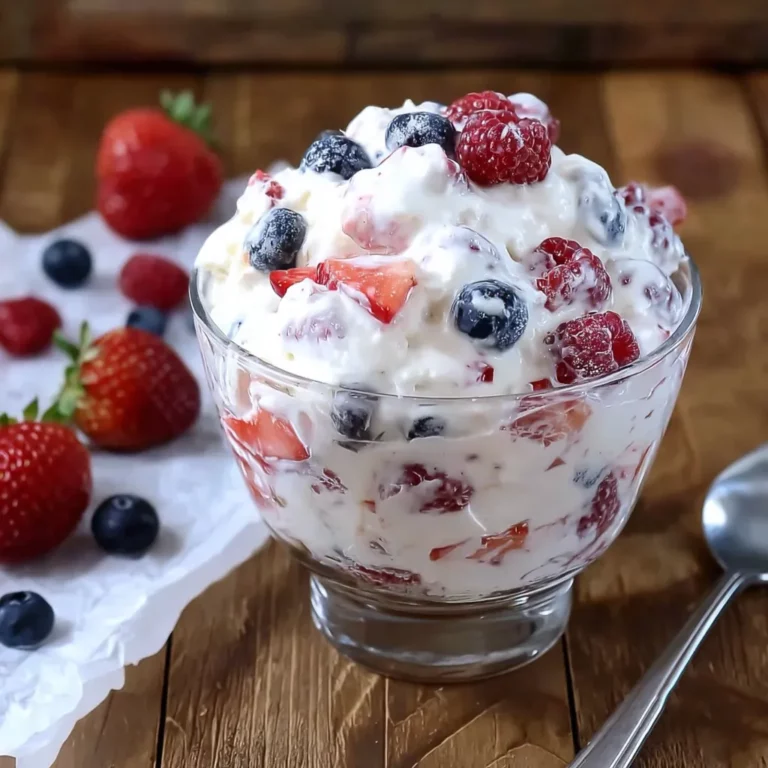 Summer Berry Cheesecake Salad