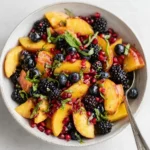 Summer Peach Fruit Salad