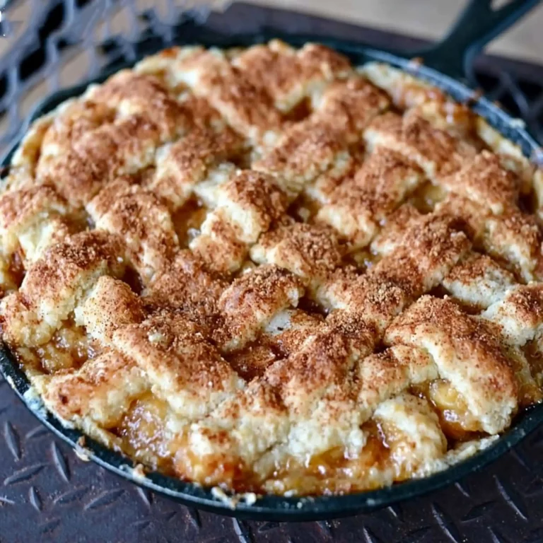 Texas Dutch Oven Peach Cobbler