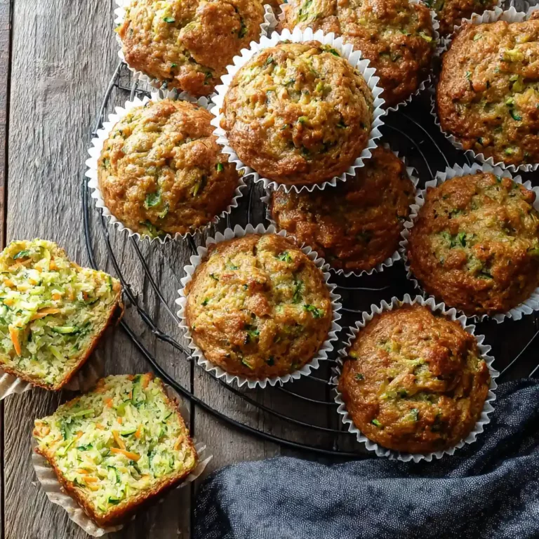 Whole Wheat Carrot Zucchini Muffins