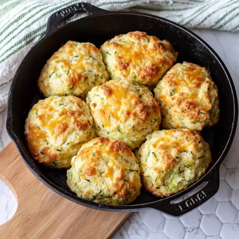 Zucchini Cheddar Biscuits