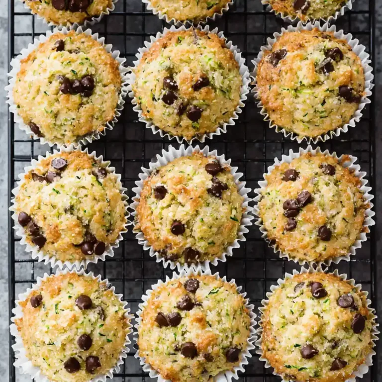 Zucchini Chocolate Chip Muffins