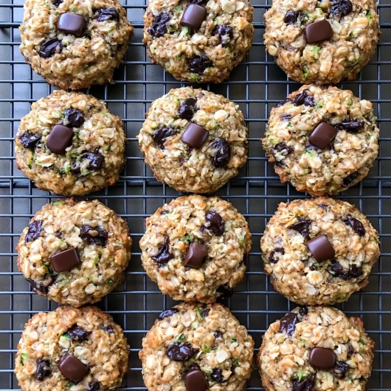 Zucchini Coconut Chocolate Chip Cookies