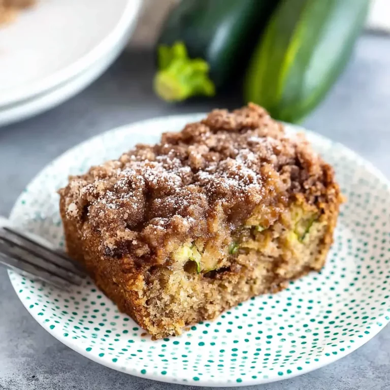 Zucchini Coffee Cake