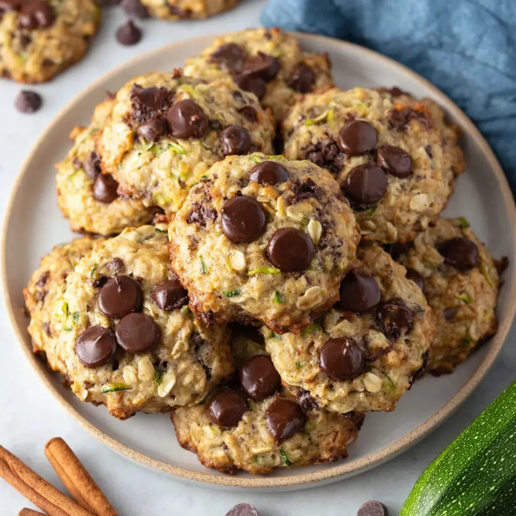 Zucchini Oatmeal Cookies