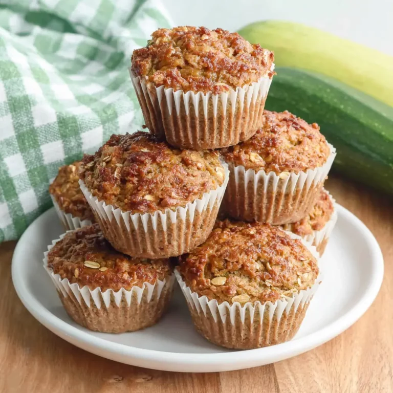 Zucchini Oatmeal Muffins