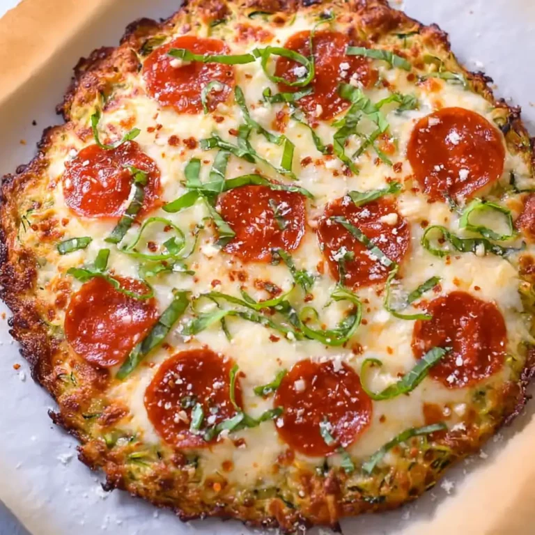 Zucchini Pizza Crust