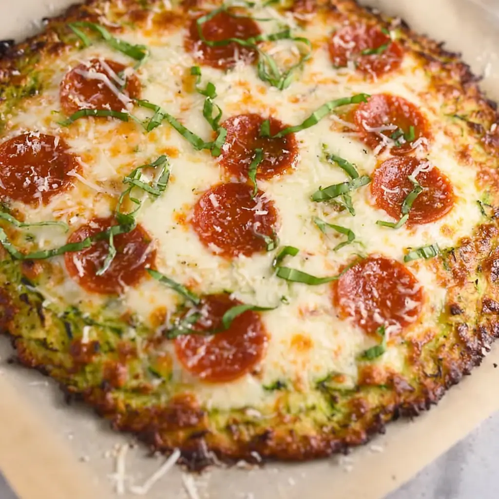 Zucchini Pizza Crust