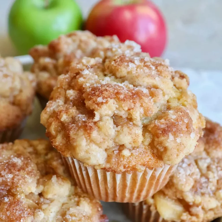 Apple Crumble Muffins