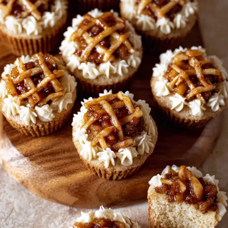 Apple Pie Cupcakes