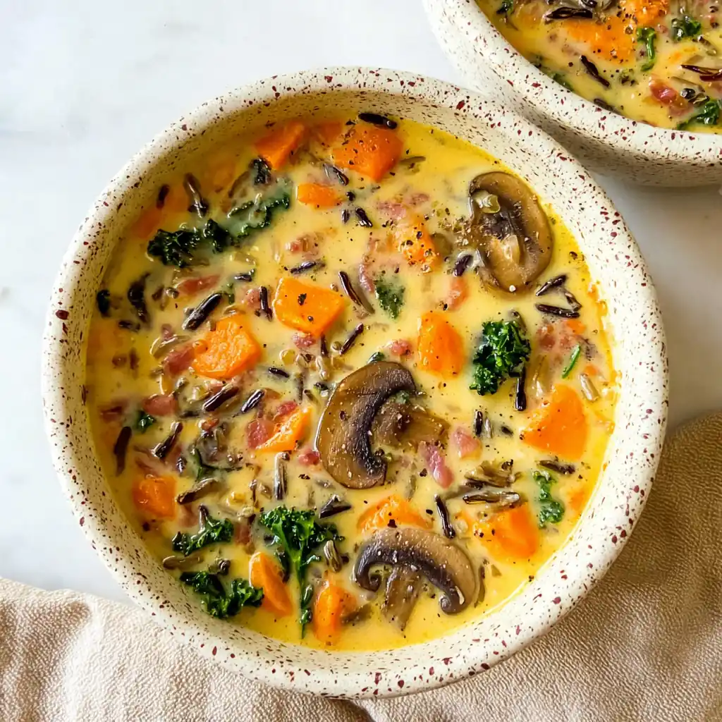 Autumn Wild Rice Soup