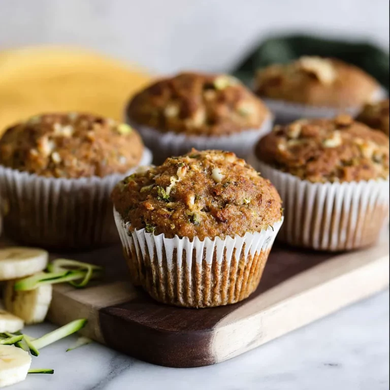 Banana Zucchini Muffins