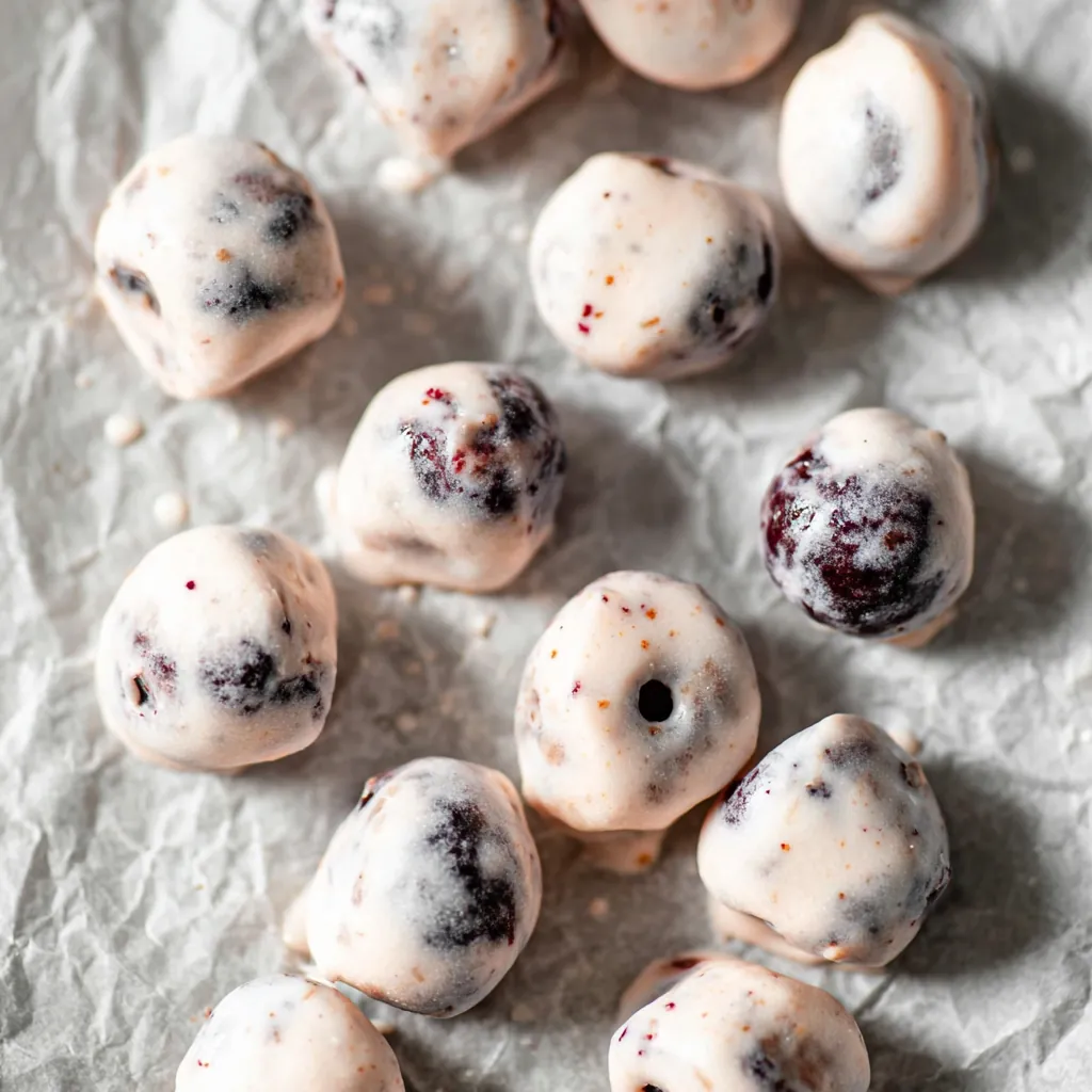 Blueberry Yogurt Bites
