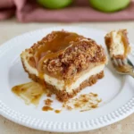 Caramel Apple Cheesecake Bars with Homemade Caramel Sauce 7 Caramel Apple Cheesecake Bars