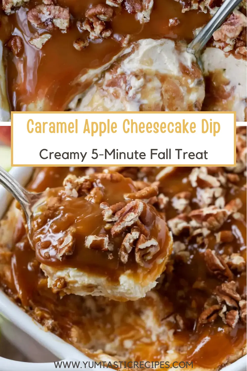 Caramel Apple Cheesecake Dip: An Easy 5-Minute Fall Treat 6 Caramel Apple Cheesecake Dip