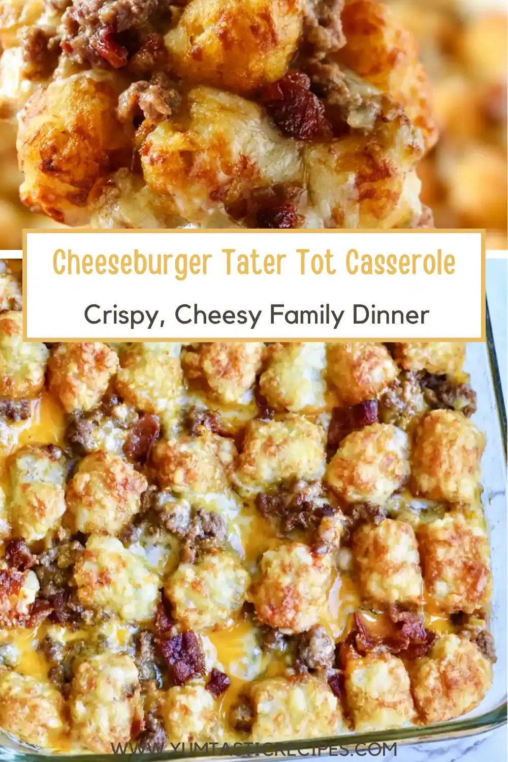 Cheeseburger Tater Tot Casserole for an Easy Family Dinner 6 Cheeseburger Tater Tot Casserole