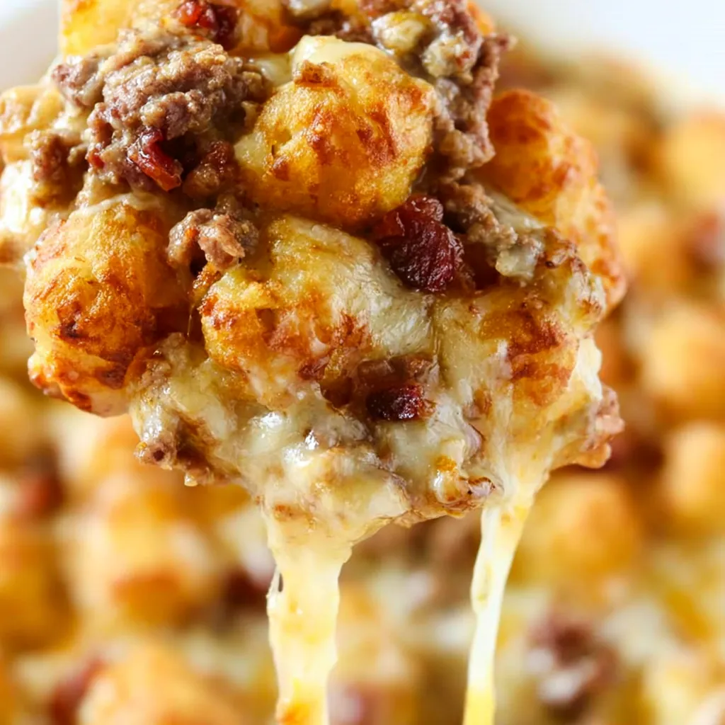Cheeseburger Tater Tot Casserole for an Easy Family Dinner 5 Cheeseburger Tater Tot Casserole