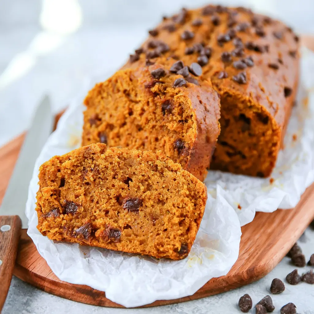 Chocolate Chip Pumpkin Bread