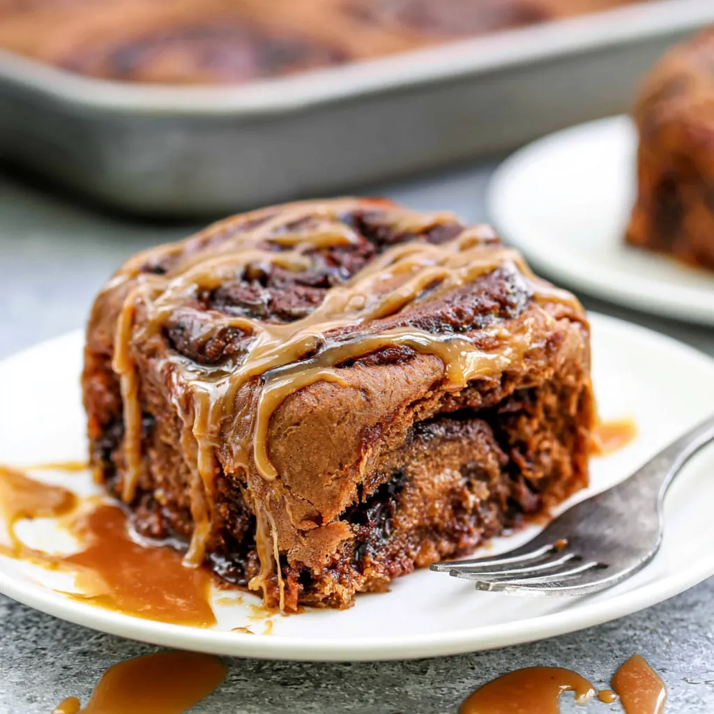 Chocolate Cinnamon Rolls with Rich Chocolate Glaze 5 Chocolate Cinnamon Rolls