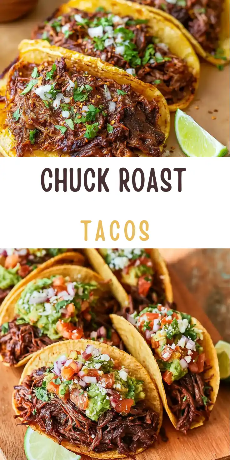 Chuck Roast Tacos with Tender Slow-Cooked Beef 6 Chuck Roast Tacos