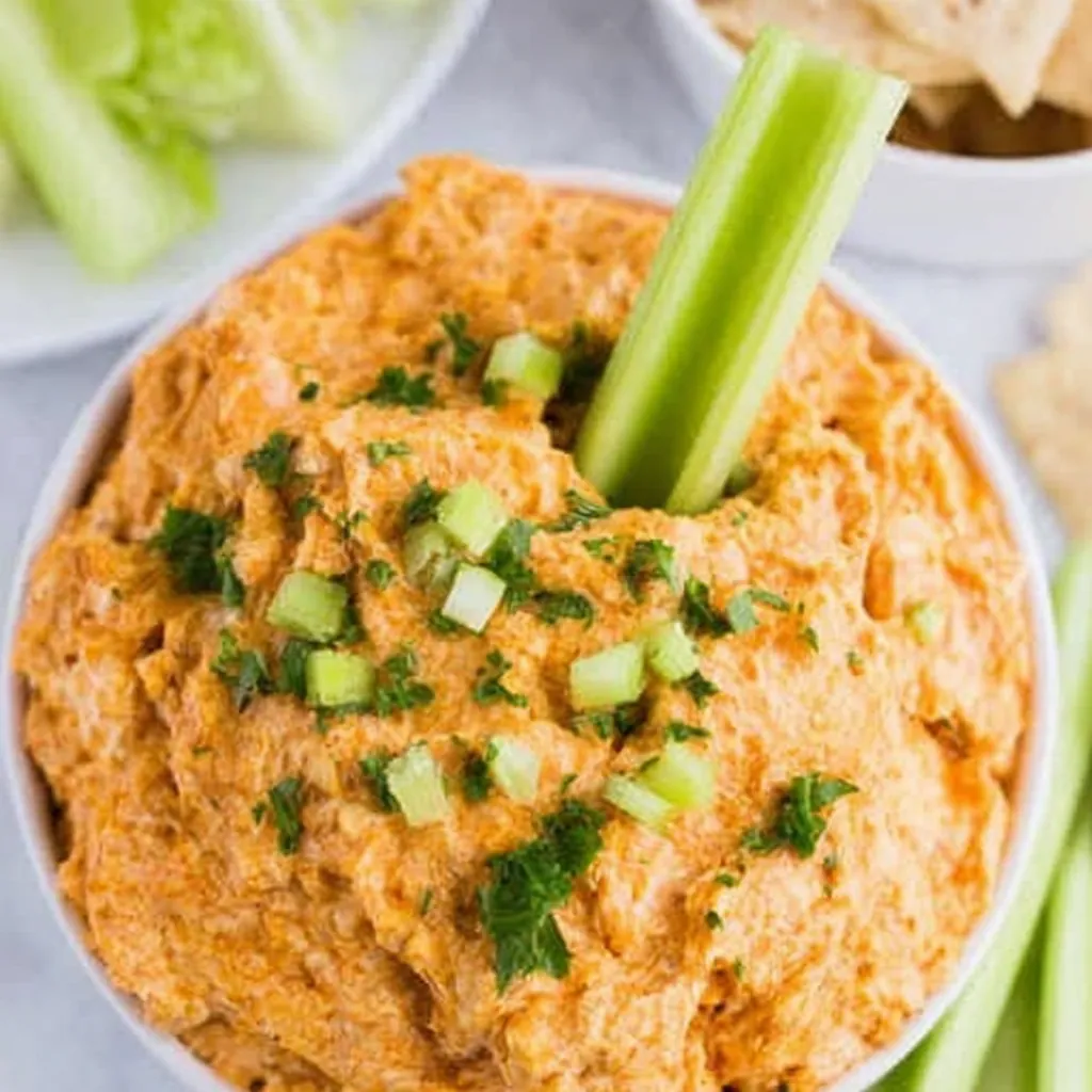 Crockpot Buffalo Chicken Dip