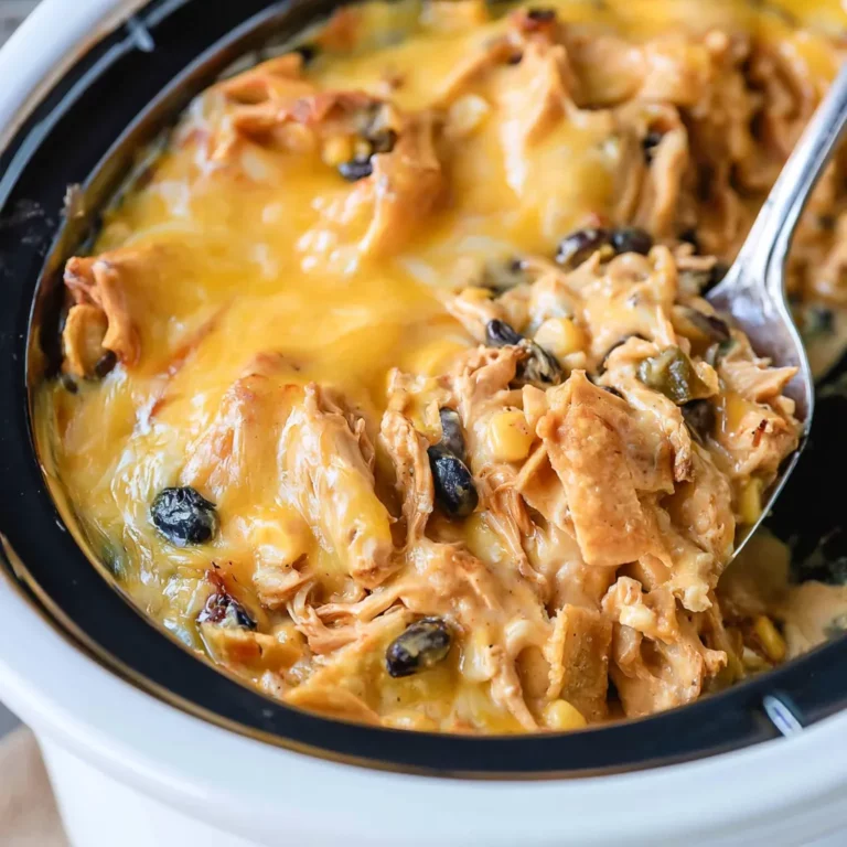 Crockpot Chicken Enchiladas