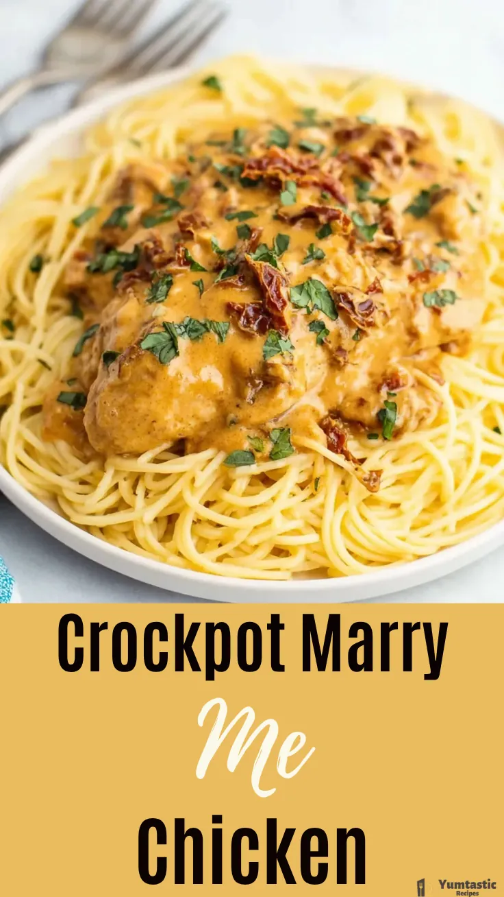Crockpot Marry Me Chicken With a Rich, Creamy Sauce 6 Crockpot Marry Me Chicken