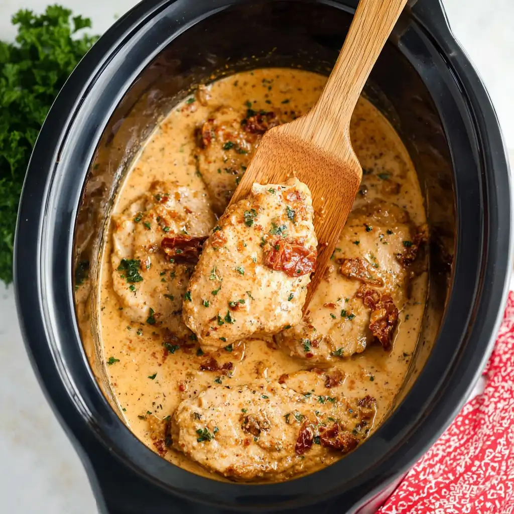 Crockpot Marry Me Chicken With a Rich, Creamy Sauce 5 Crockpot Marry Me Chicken