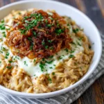 French Onion Chicken Orzo Casserole: Creamy One-Pan Dinner 7 French Onion Chicken Orzo Casserole
