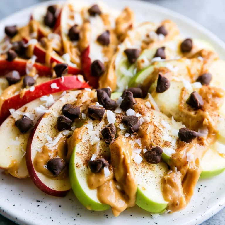Healthy Apple Nachos