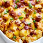 Loaded Chicken and Potato Casserole: Easy Cheesy Family Dinner 7 Loaded Chicken and Potato Casserole
