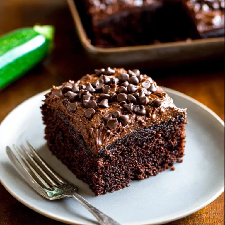 Moist Chocolate Zucchini Cake