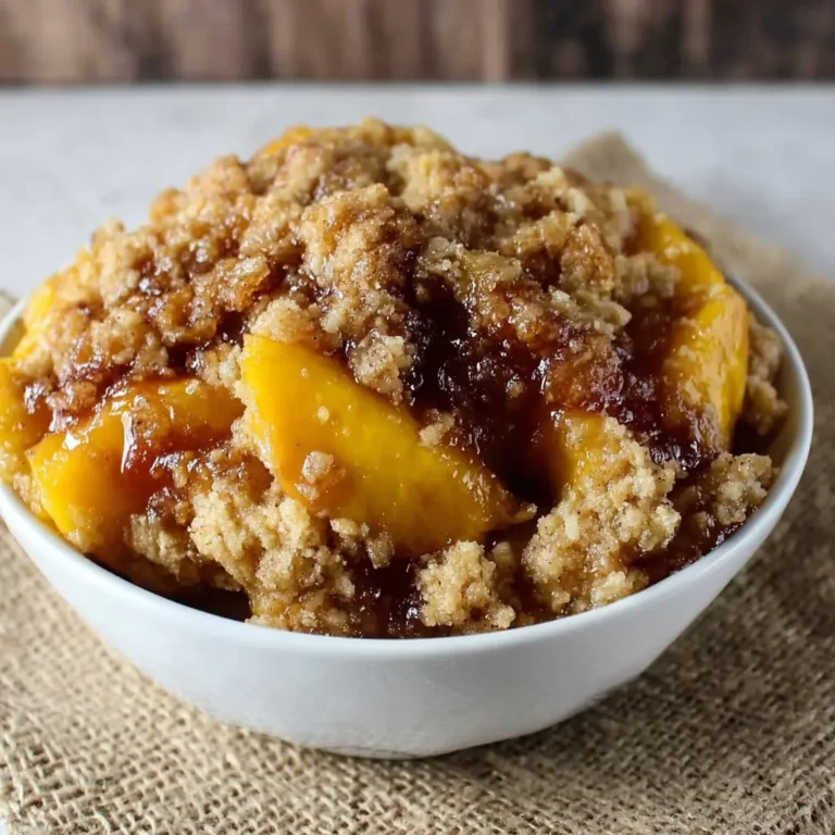 Peach Crisp