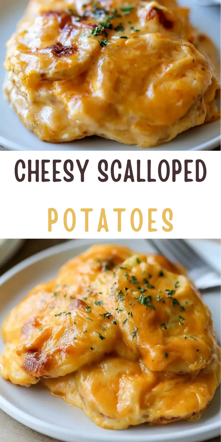 Cheesy Scalloped Potatoes: Creamy, Golden, and Easy 6 Cheesy Scalloped Potatoes