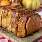 Pumpkin Spice Pull Apart Bread With Easy Vanilla Glaze 7 Pumpkin Spice Pull Apart Bread