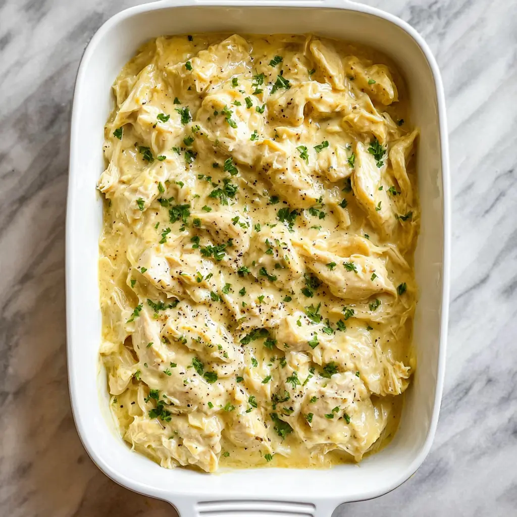 Shredded Chicken and Gravy