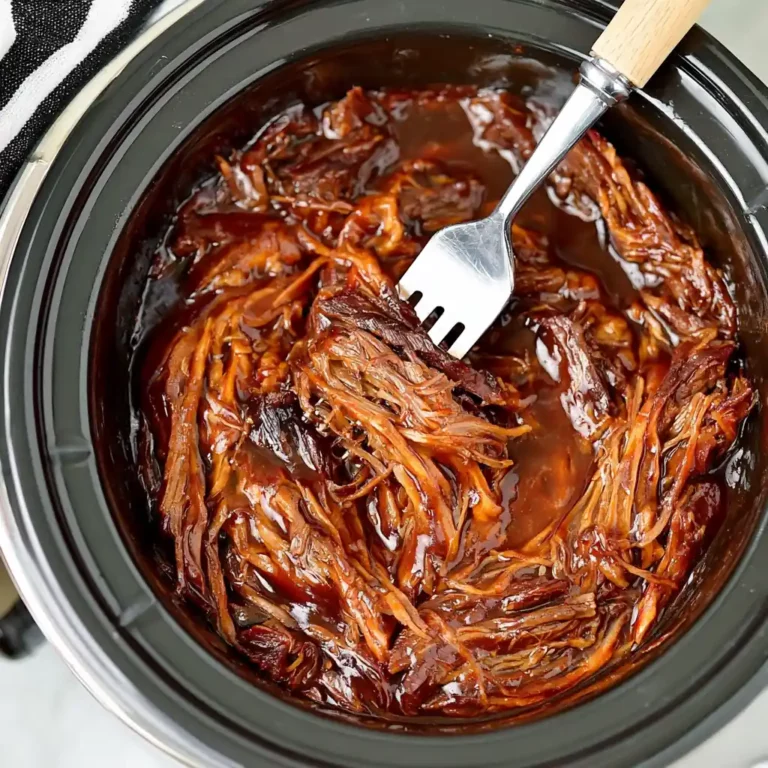 Slow Cooker BBQ Beef Brisket