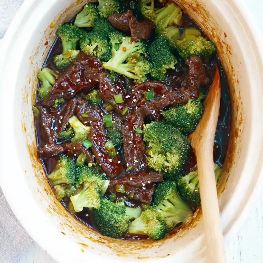 Slow Cooker Beef and Broccoli