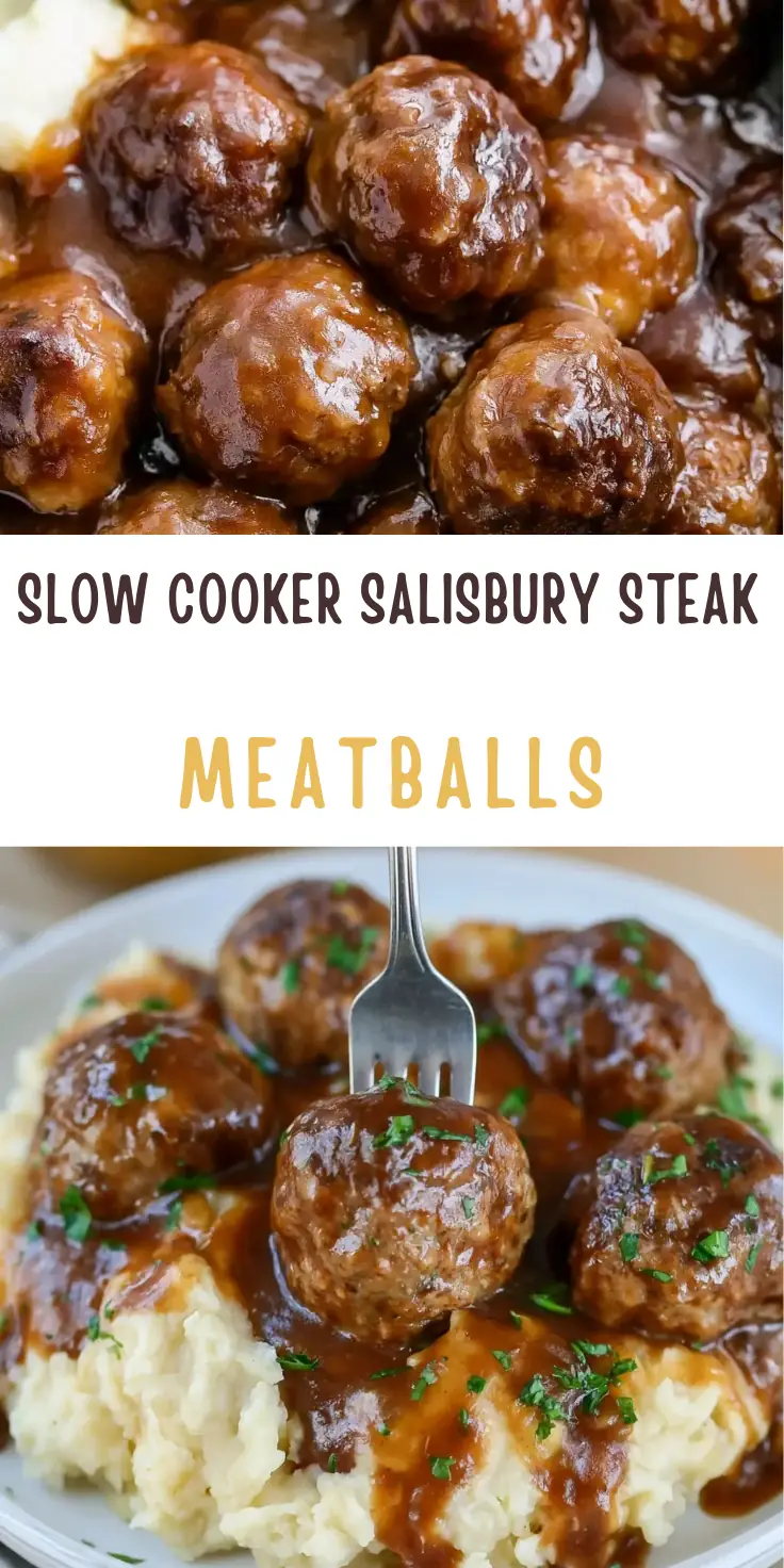 Slow Cooker Salisbury Steak