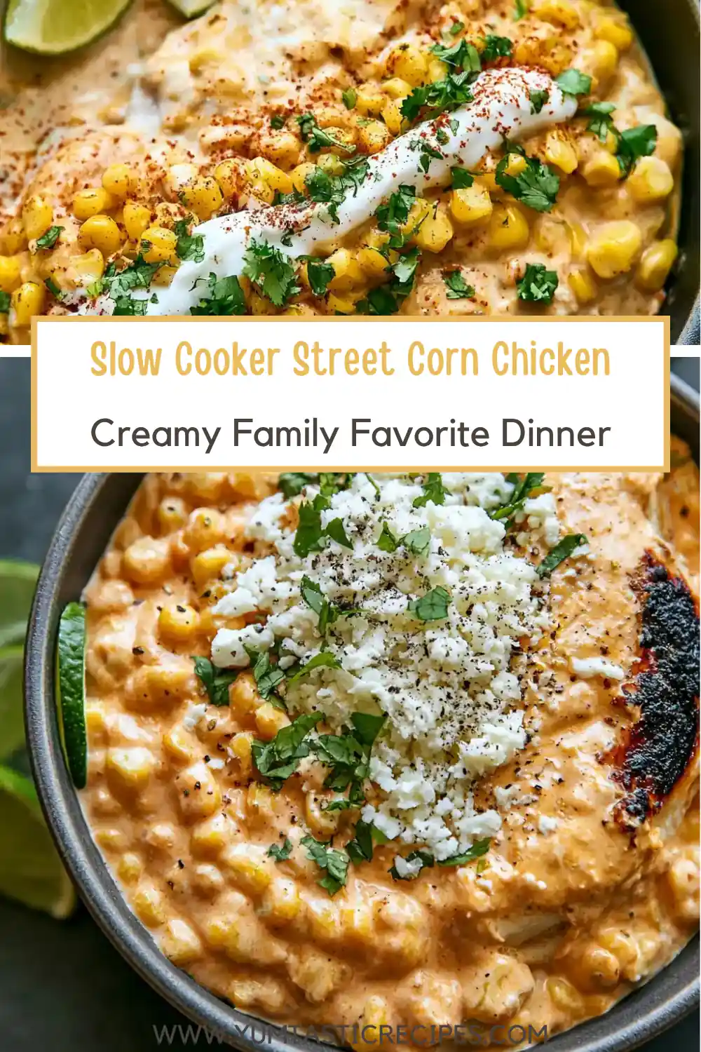 Slow Cooker Street Corn Chicken: Creamy Mexican Crockpot Dinner Everyone Loves 6 Slow Cooker Street Corn Chicken