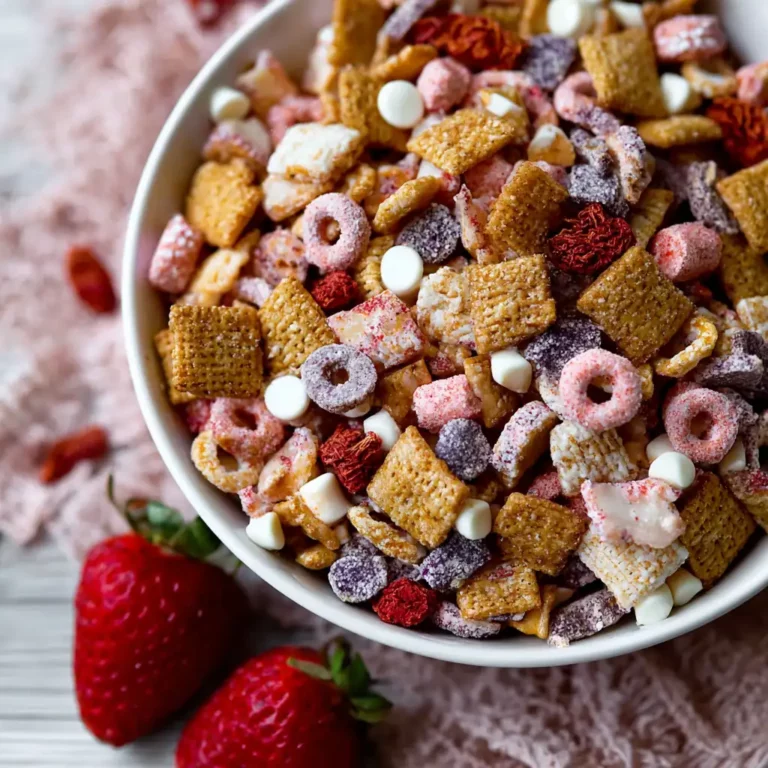 Strawberry Snack Mix