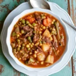 Vegetable Beef Soup: Old-Fashioned Family Comfort 7 Vegetable Beef Soup