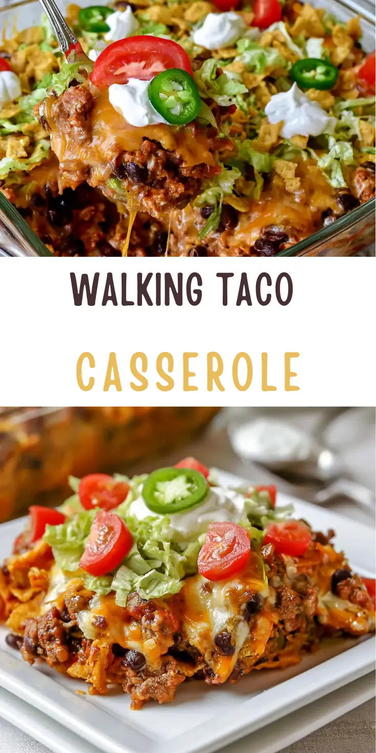 Walking Taco Casserole: Easy, Cheesy Family Dinner 6 Walking Taco Casserole