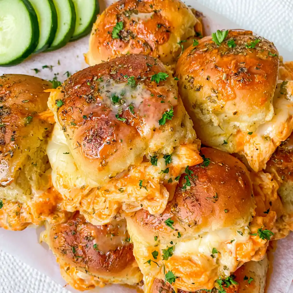 Buffalo Chicken Sliders: Easy, Cheesy, and Spicy 4 Buffalo Chicken Sliders